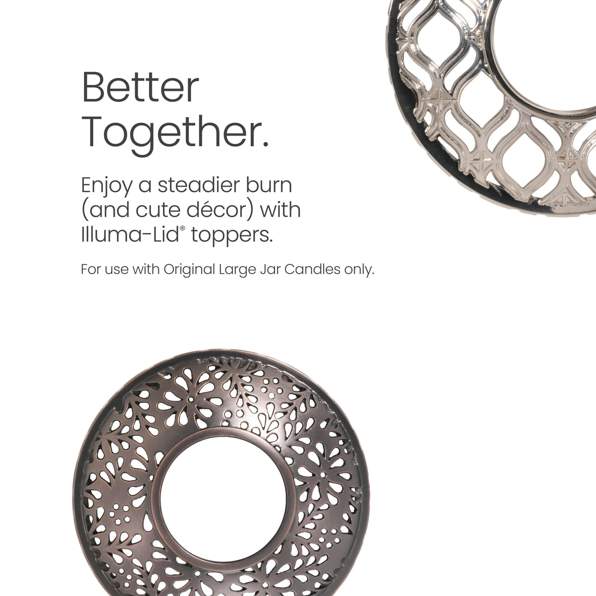 Fall Color Leaves Illuma-Lid® Jar Candle Topper Illuma-Lid® Jar Candle Topper